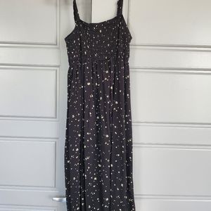 Black Lily Smocked Dress